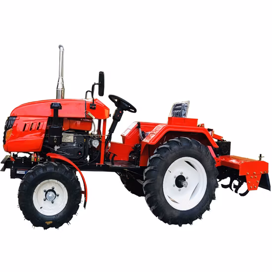 Maquinaria agrícola/Venta caliente/Mini/pequeño/motor diésel compacto/eléctrico de 2 ruedas para caminar, el precio más barato de China, simplicidad, tractor a pie